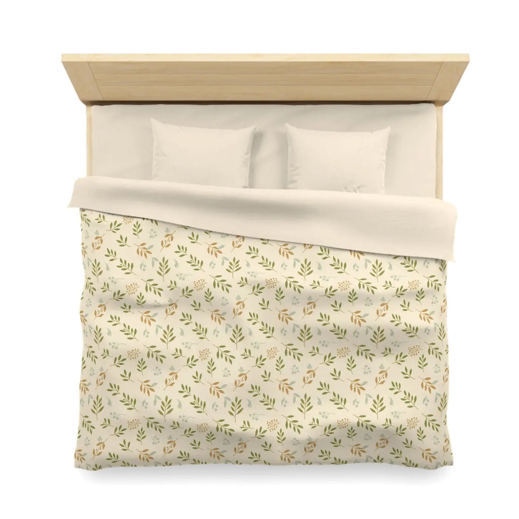 Botanical Microfiber Duvet - Sleep Sanctuary Comfort - DipaliZ
