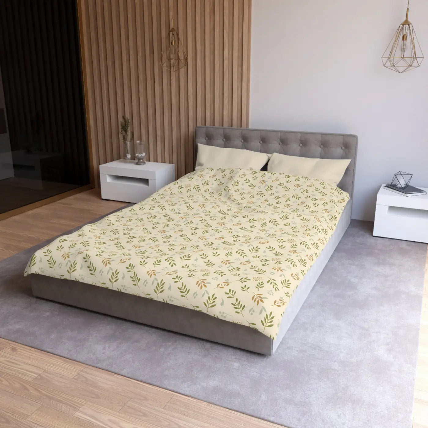 Botanical Microfiber Duvet - Sleep Sanctuary Comfort - DipaliZ