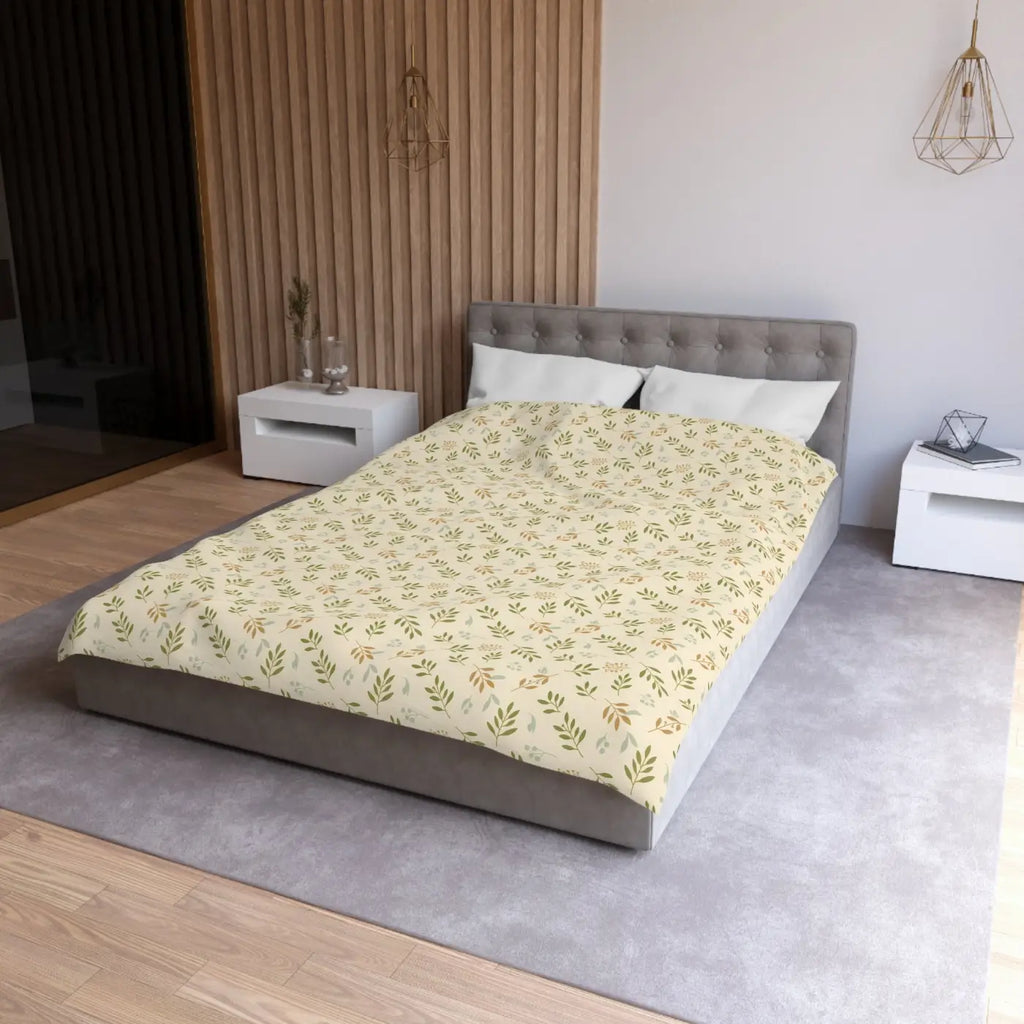 Botanical Microfiber Duvet - Sleep Sanctuary Comfort - DipaliZ