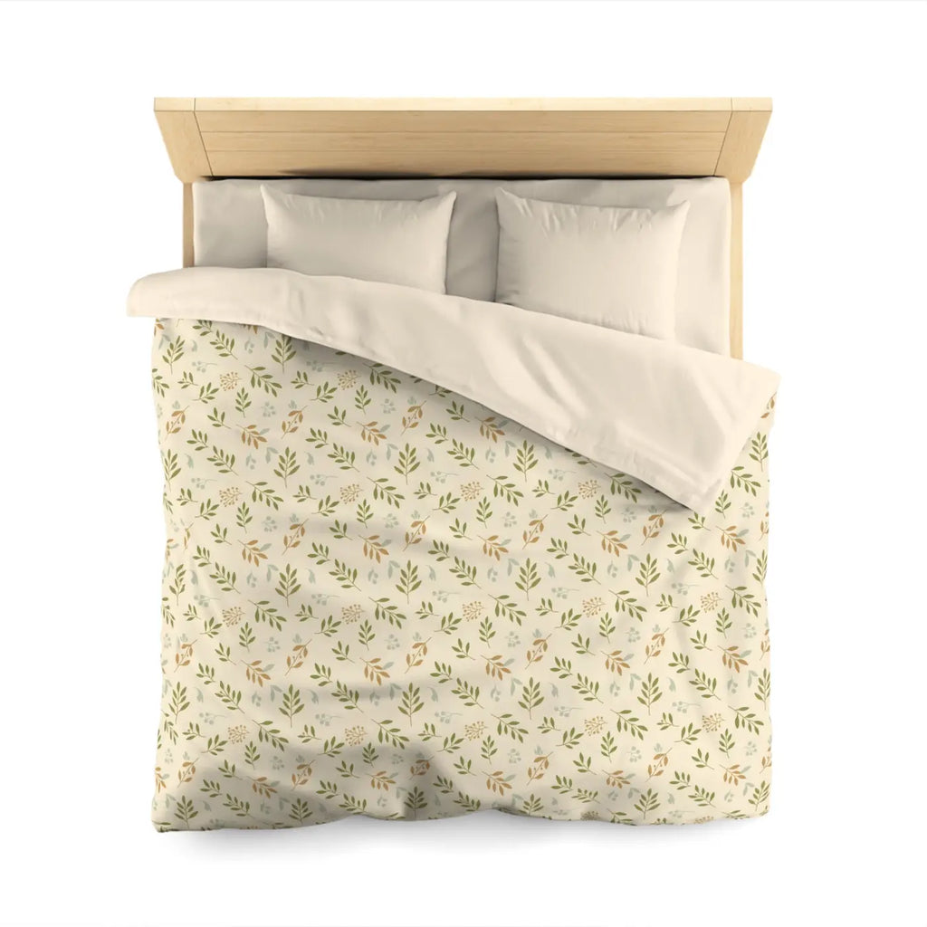 Botanical Microfiber Duvet - Sleep Sanctuary Comfort - DipaliZ
