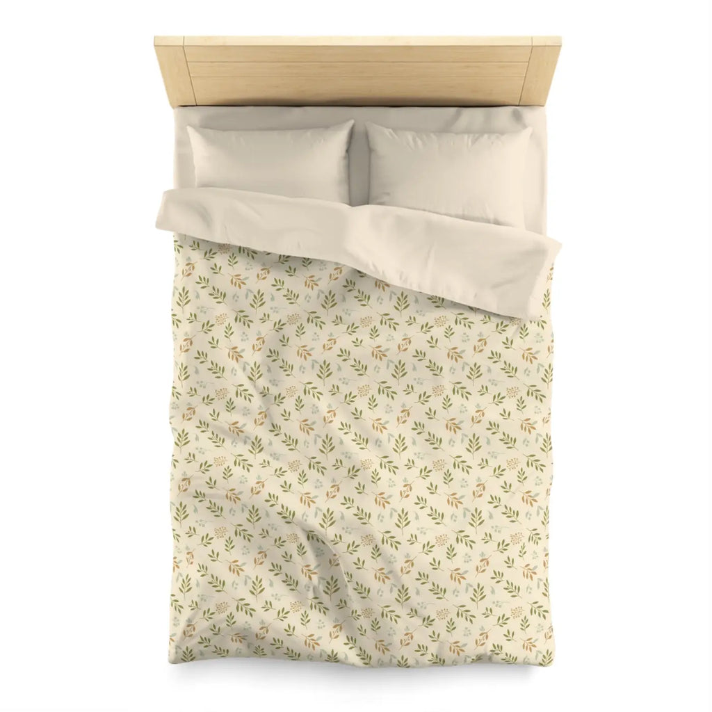 Botanical Microfiber Duvet - Sleep Sanctuary Comfort - DipaliZ