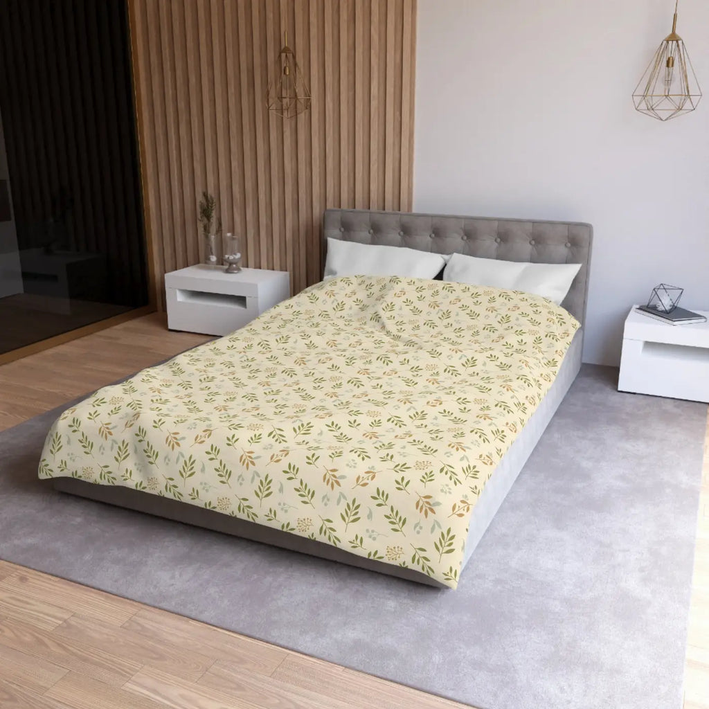 Botanical Microfiber Duvet - Sleep Sanctuary Comfort - DipaliZ