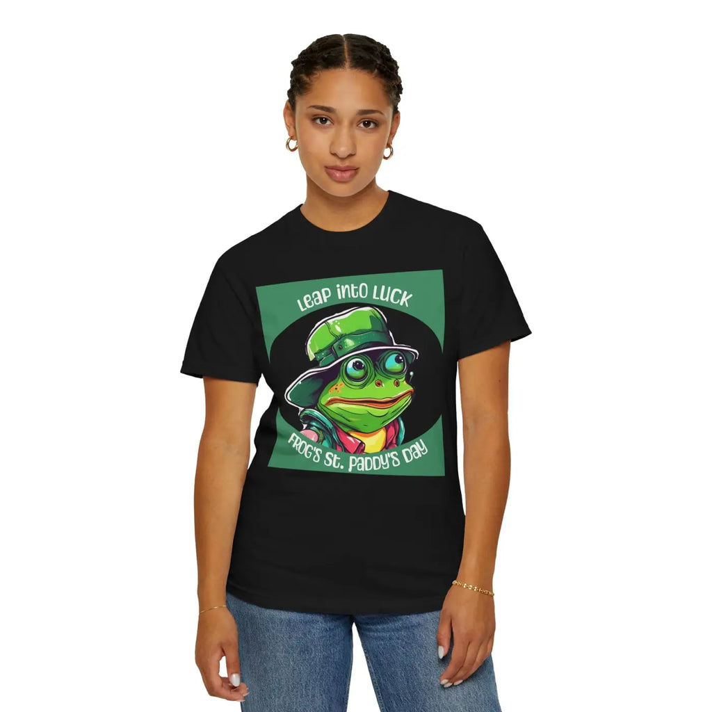 Leap Into Luck Comfort Colors Garment-Dyed T-Shirt - DipaliZ