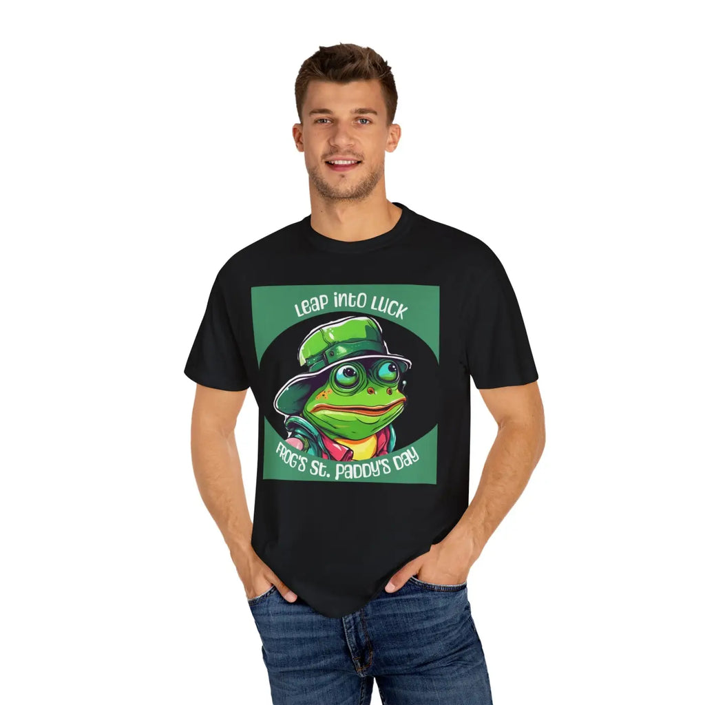 Leap Into Luck Comfort Colors Garment-Dyed T-Shirt - DipaliZ