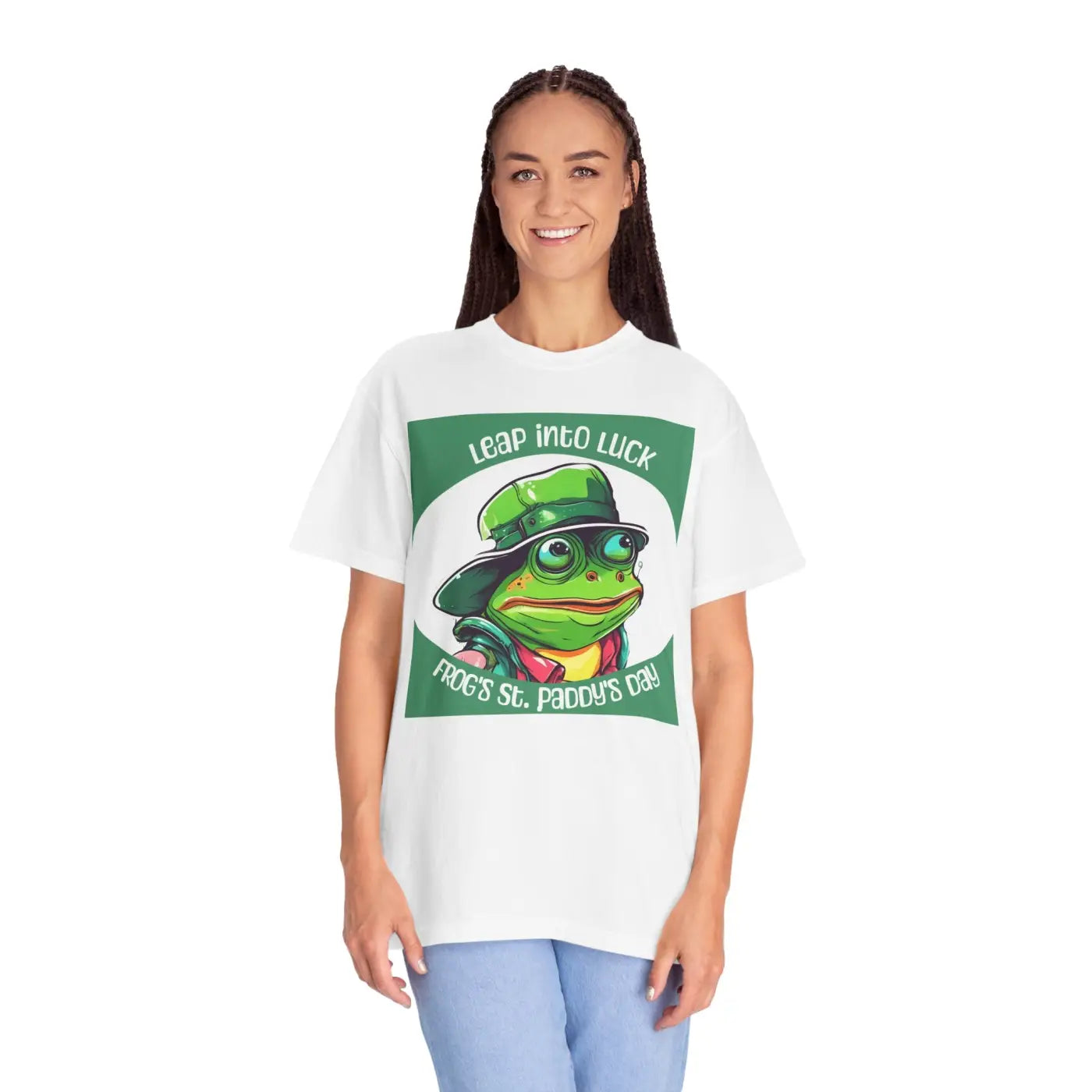 Leap Into Luck Comfort Colors Garment-Dyed T-Shirt - DipaliZ