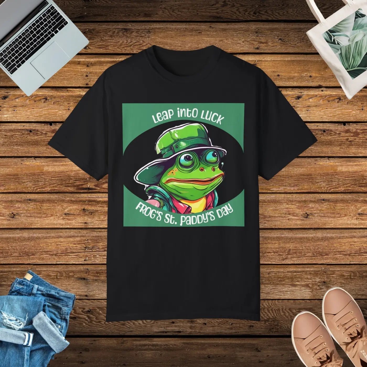 Leap Into Luck Comfort Colors Garment-Dyed T-Shirt - DipaliZ