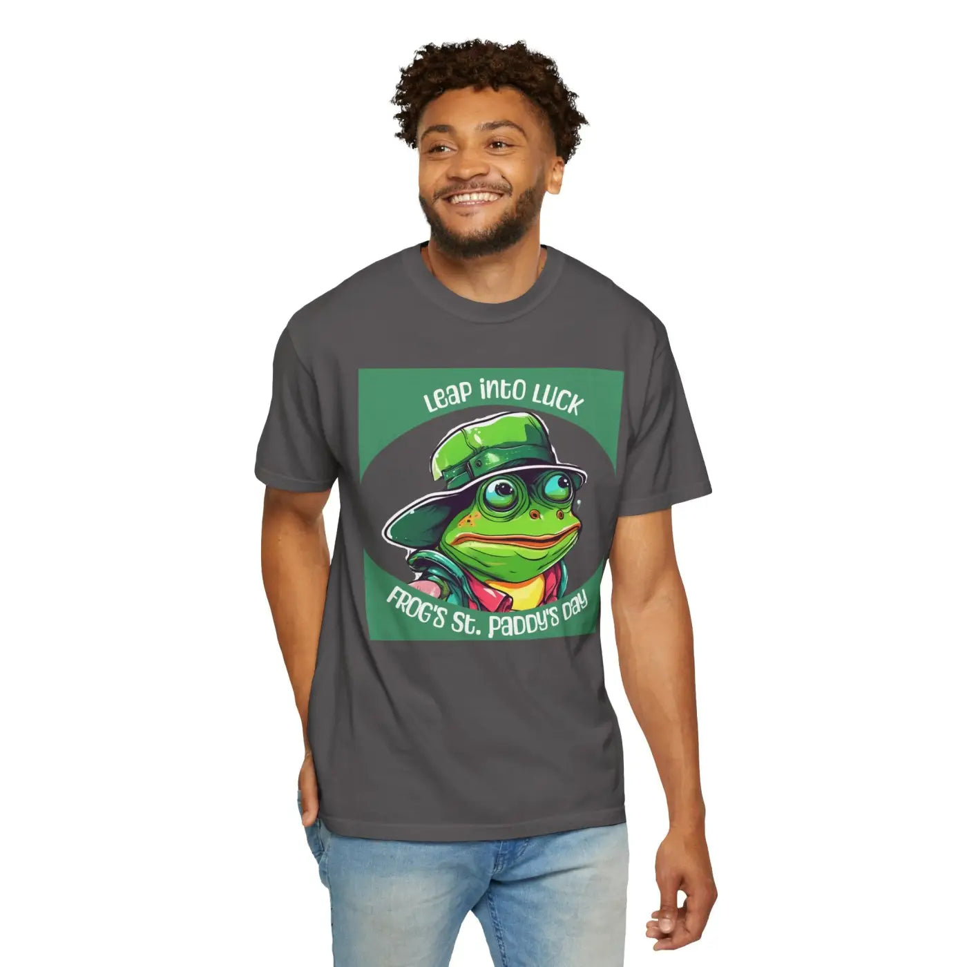 Leap Into Luck Comfort Colors Garment-Dyed T-Shirt - DipaliZ