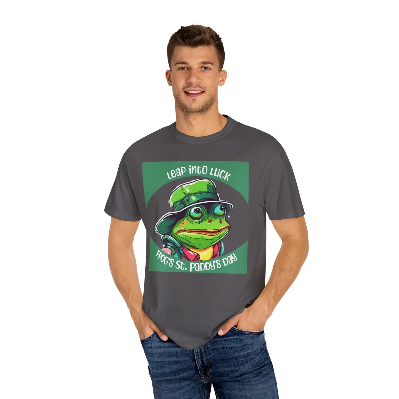 Leap Into Luck Comfort Colors Garment-Dyed T-Shirt - DipaliZ