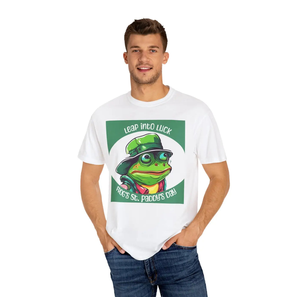 Leap Into Luck Comfort Colors Garment-Dyed T-Shirt - DipaliZ
