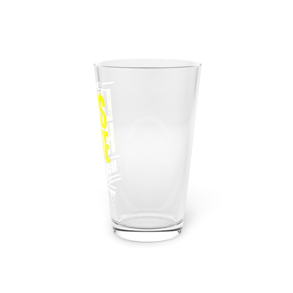 Less Hate, More Bate Pint Glass