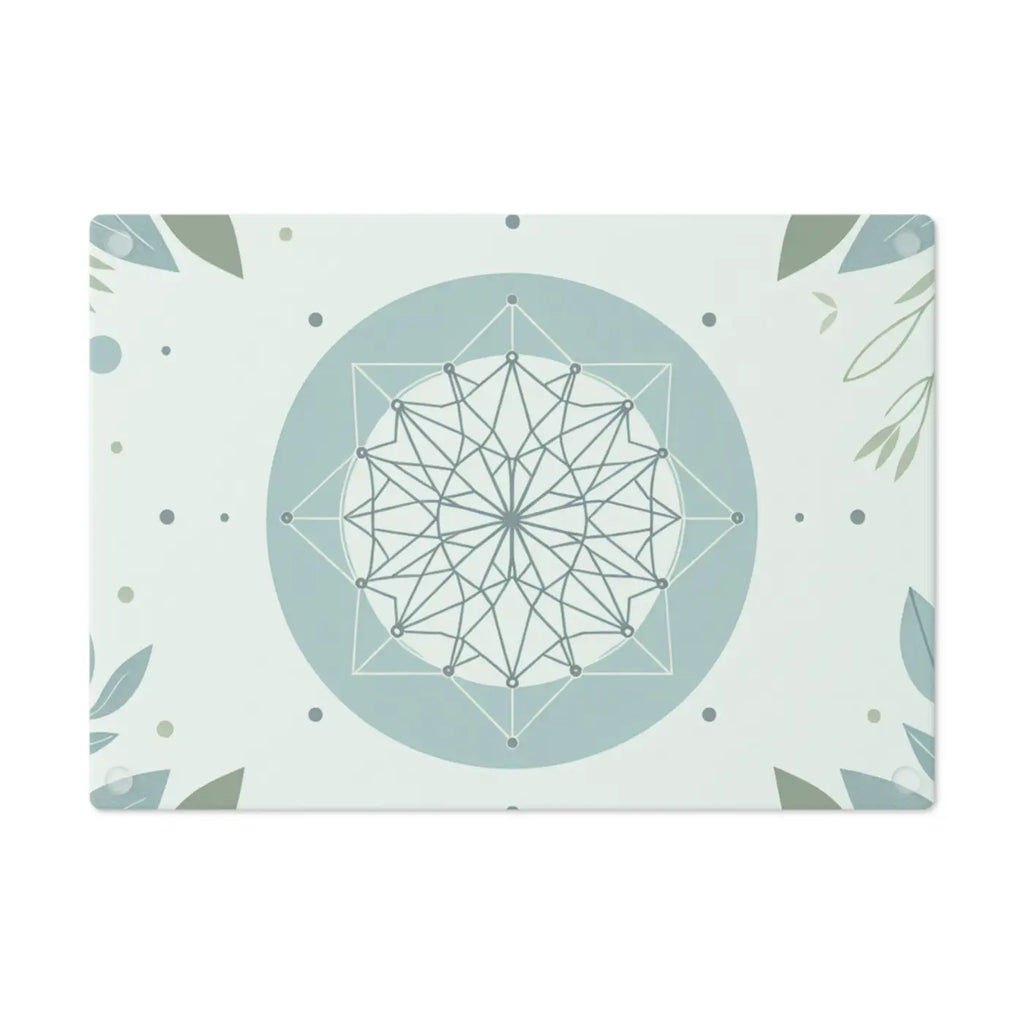 Pattern Cutting Board - Geometric Kitchen Essential - DipaliZ