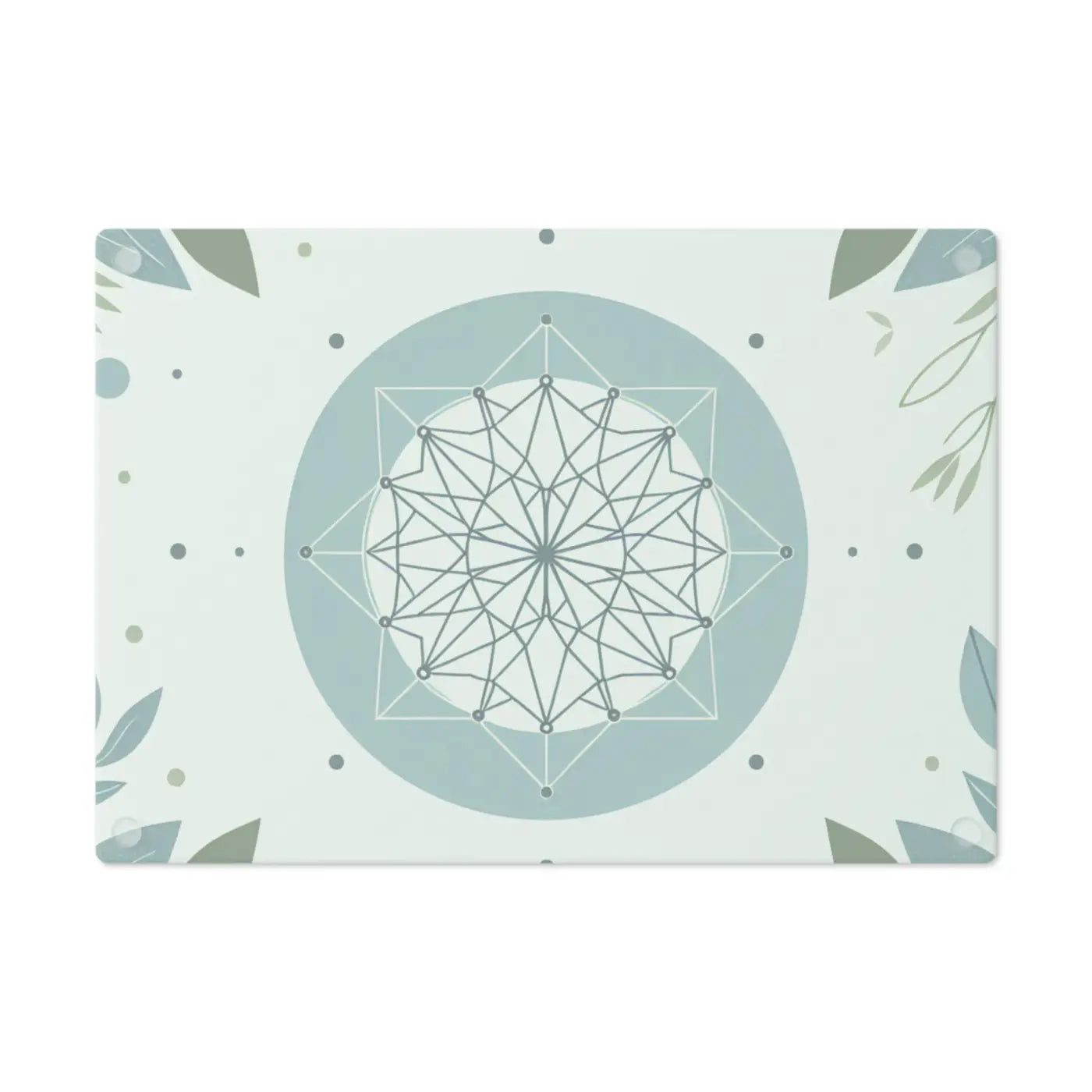 Pattern Cutting Board - Geometric Kitchen Essential - DipaliZ