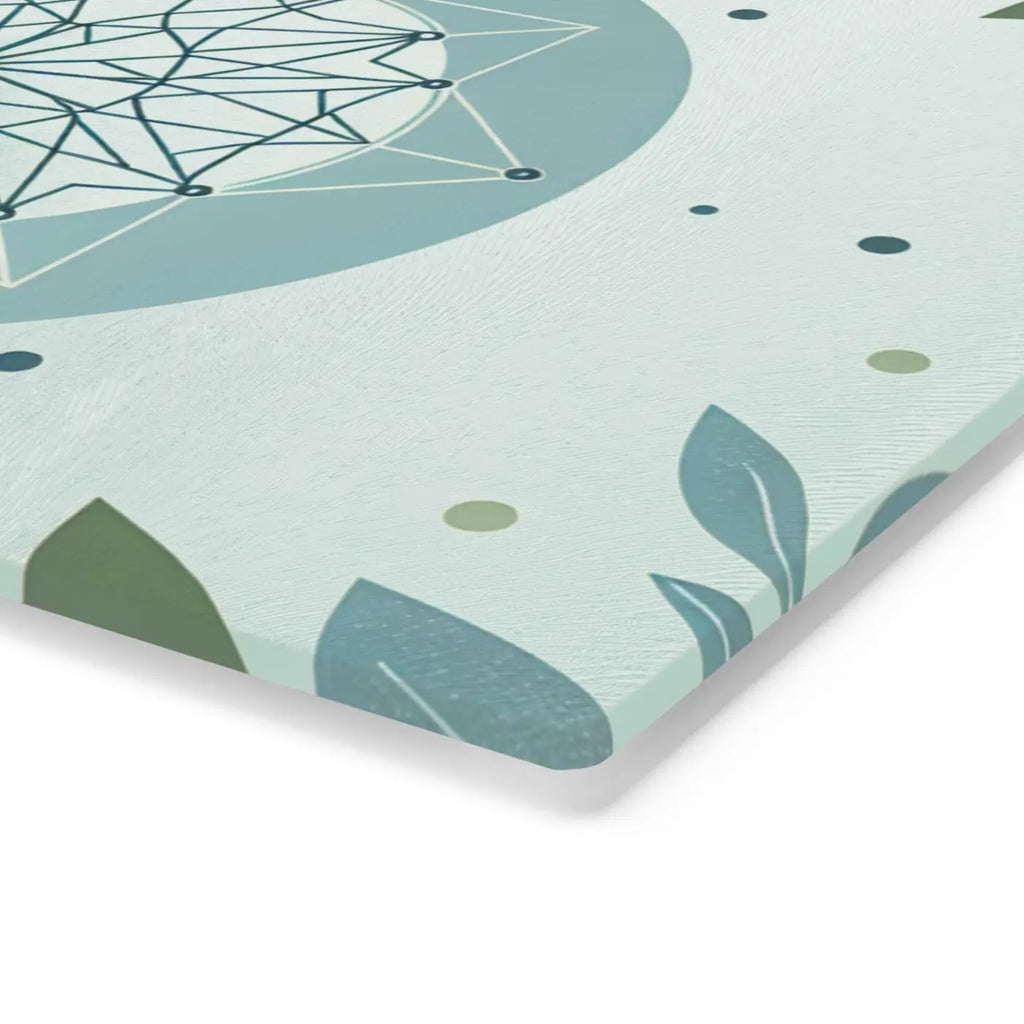 Pattern Cutting Board - Geometric Kitchen Essential - DipaliZ
