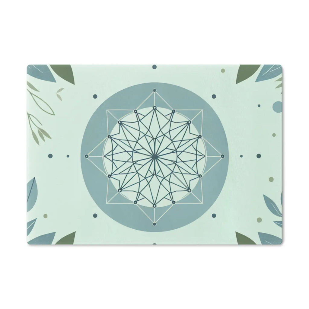 Pattern Cutting Board - Geometric Kitchen Essential - DipaliZ