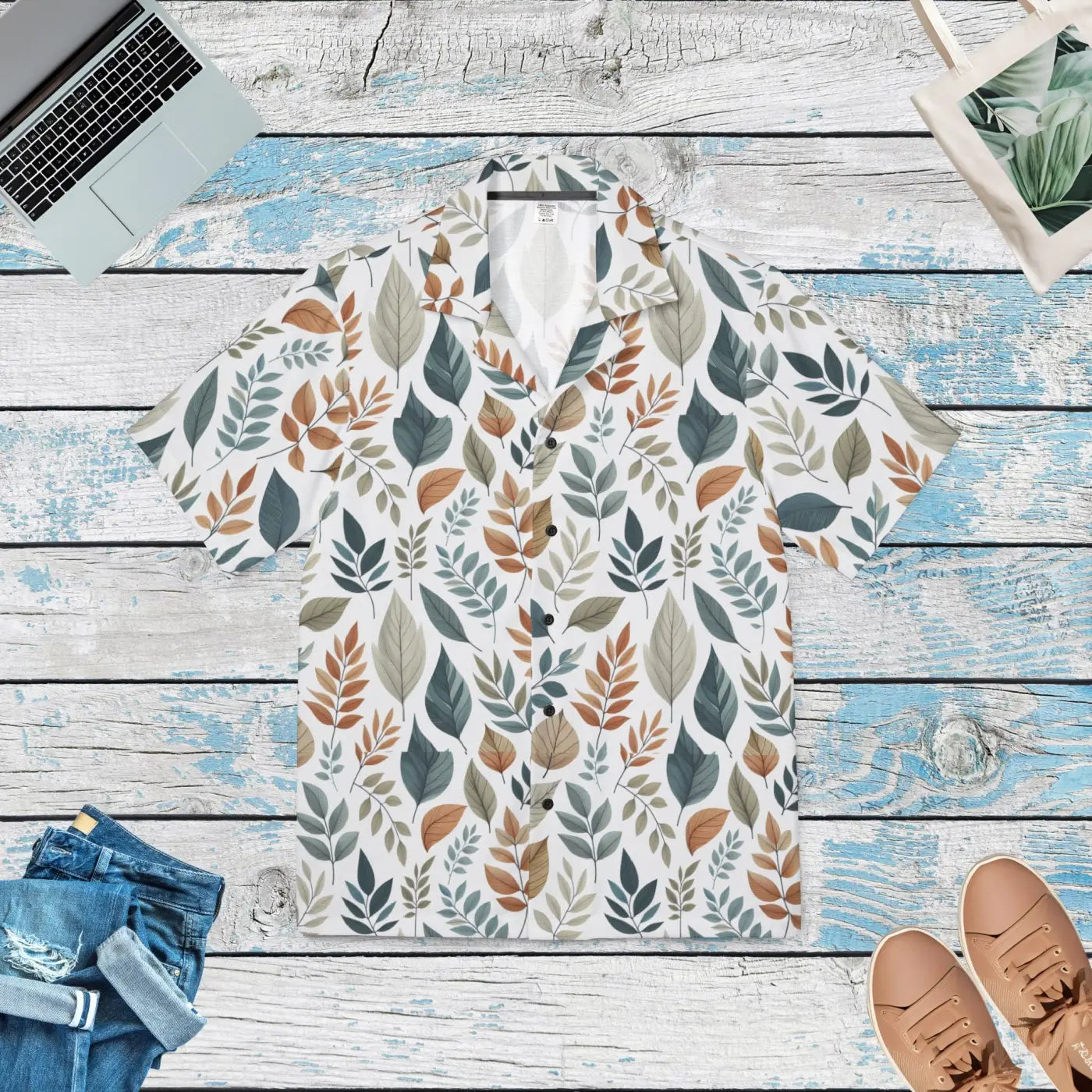 Vibrant Hawaiian Camp Shirt - Bold Summer Style - DipaliZ