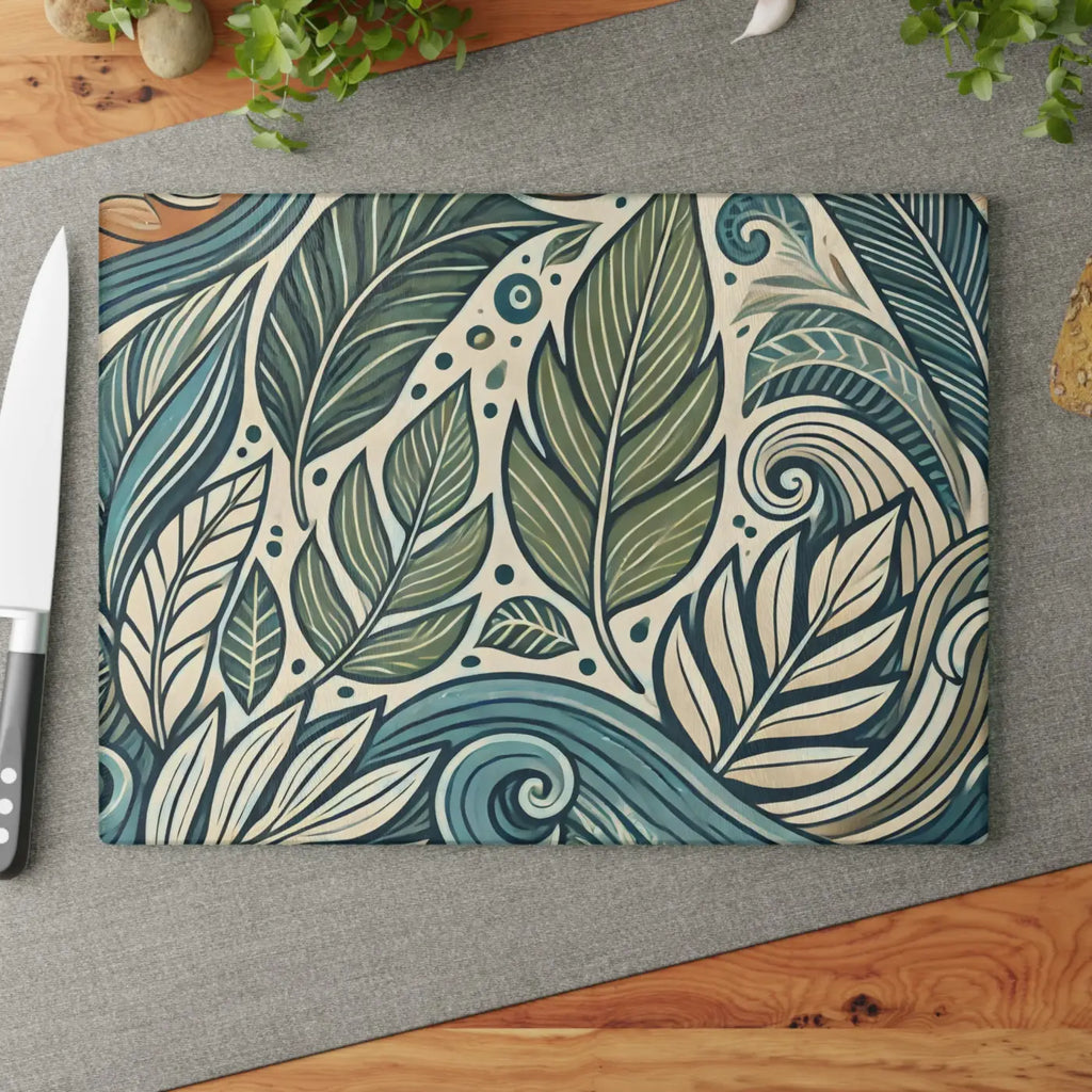Durable Tempered Glass Cutting Board - Kitchen Essential - DipaliZ