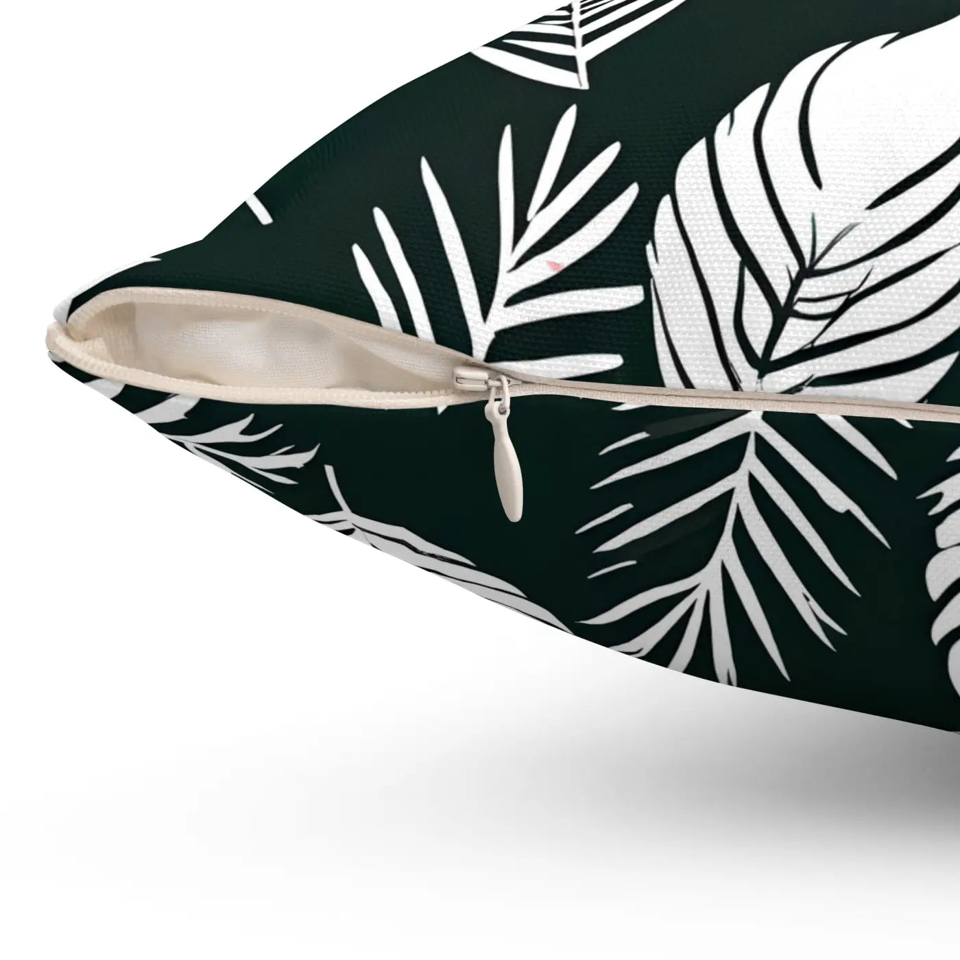 Leaves Throw Pillow - Double-Sided Print Spun Polyester - DipaliZ
