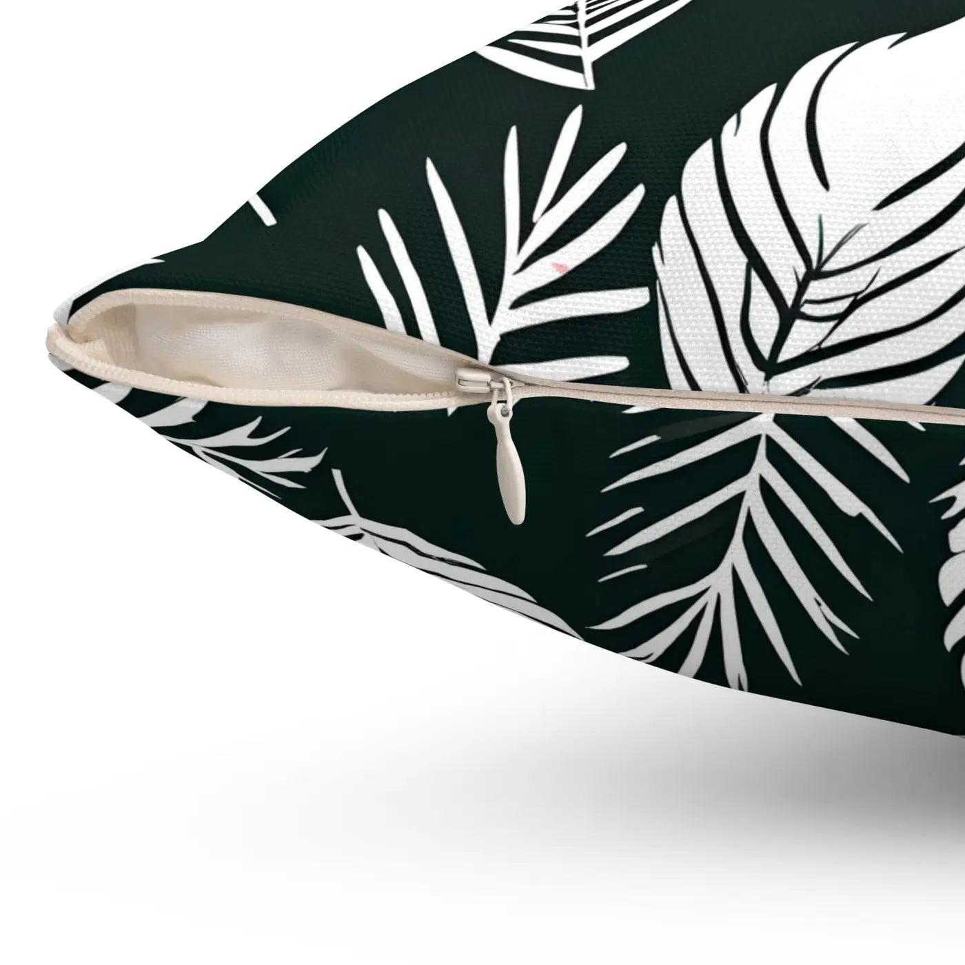 Leaves Throw Pillow - Double-Sided Print Spun Polyester - DipaliZ