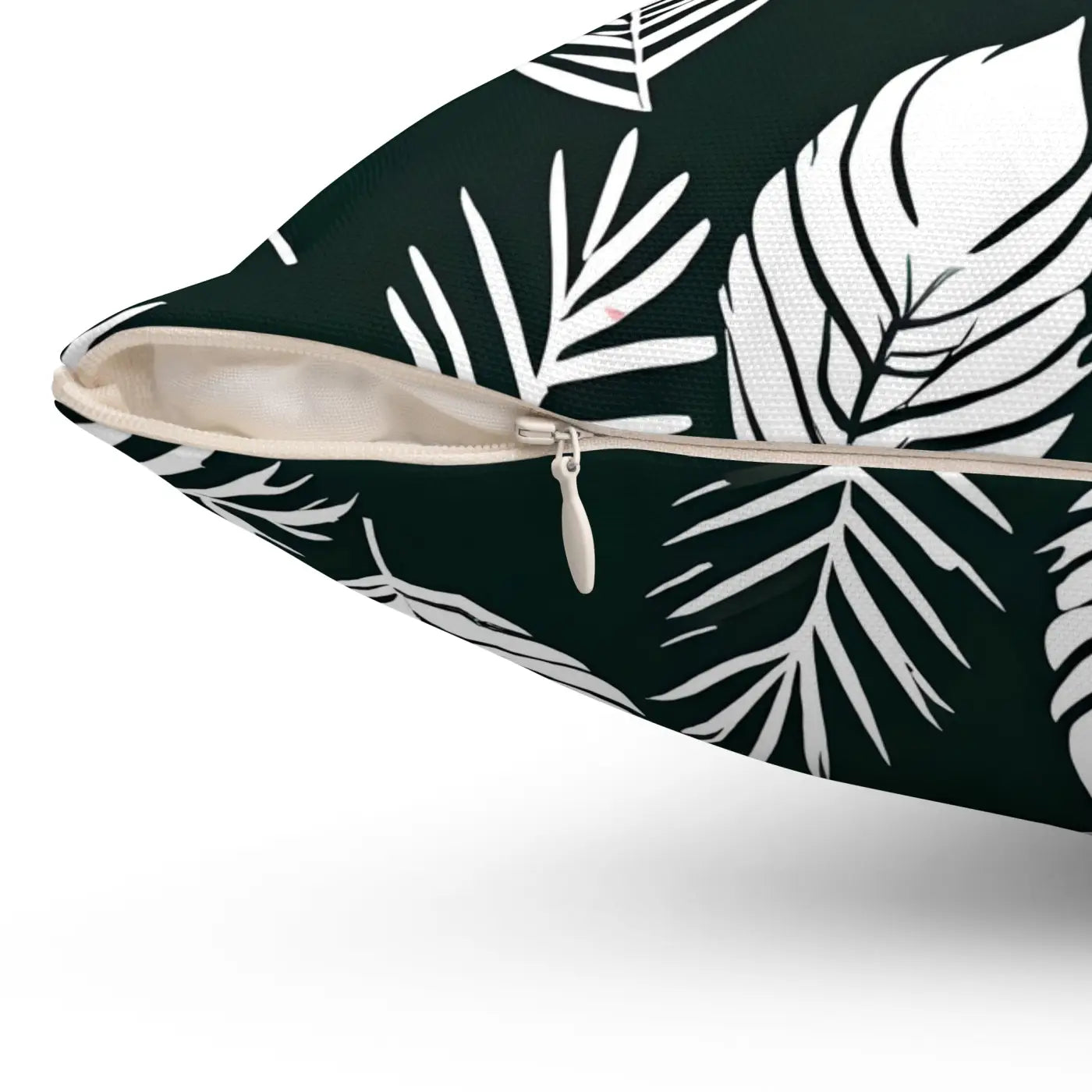 Leaves Throw Pillow - Double-Sided Print Spun Polyester - DipaliZ