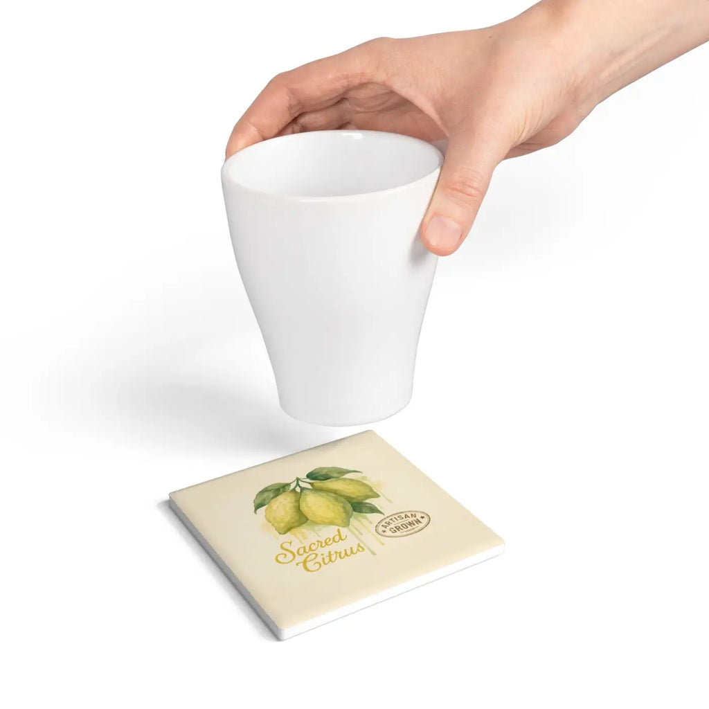 Premium Ceramic Coaster Set - Chic Home Decor Protection - DipaliZ