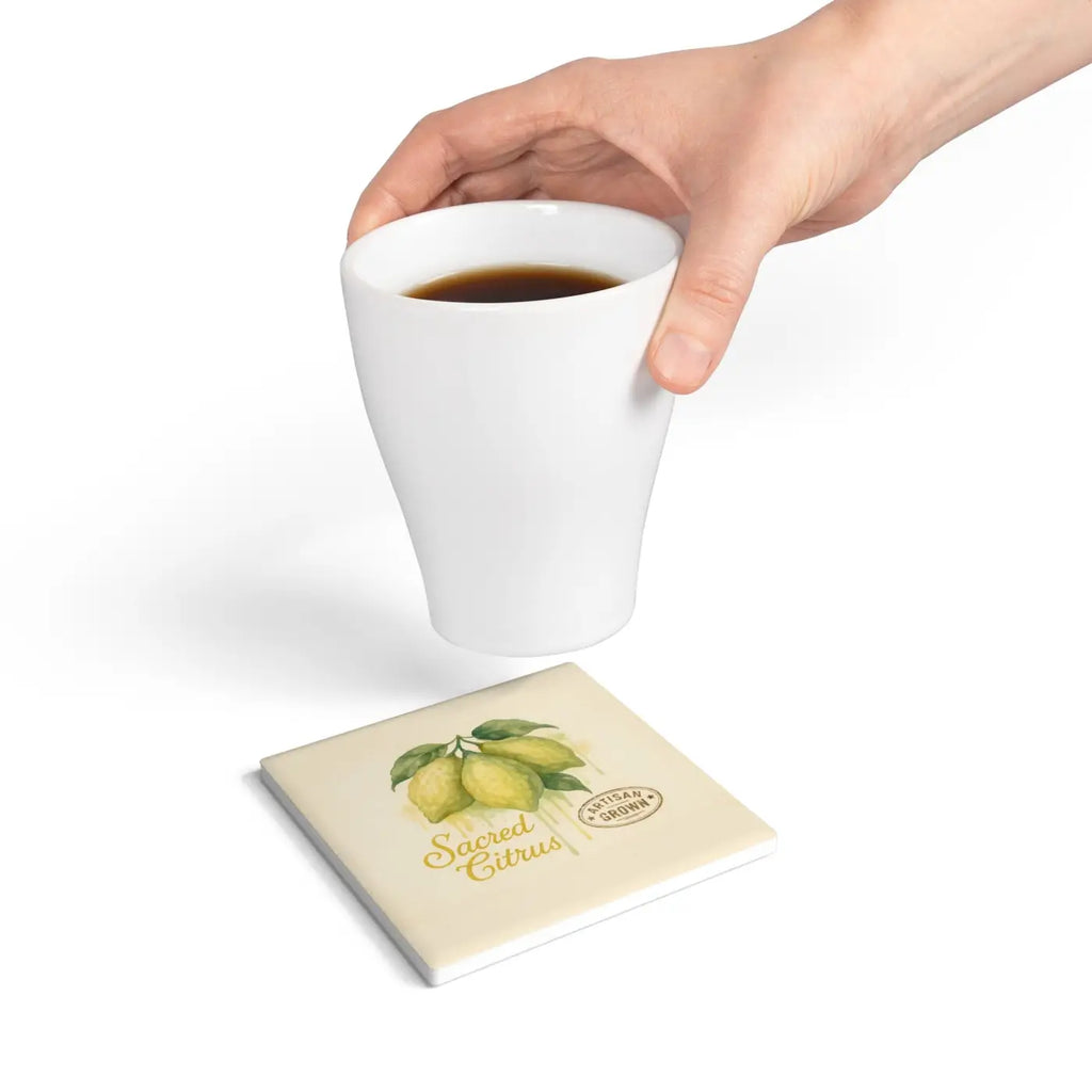 Premium Ceramic Coaster Set - Chic Home Decor Protection - DipaliZ