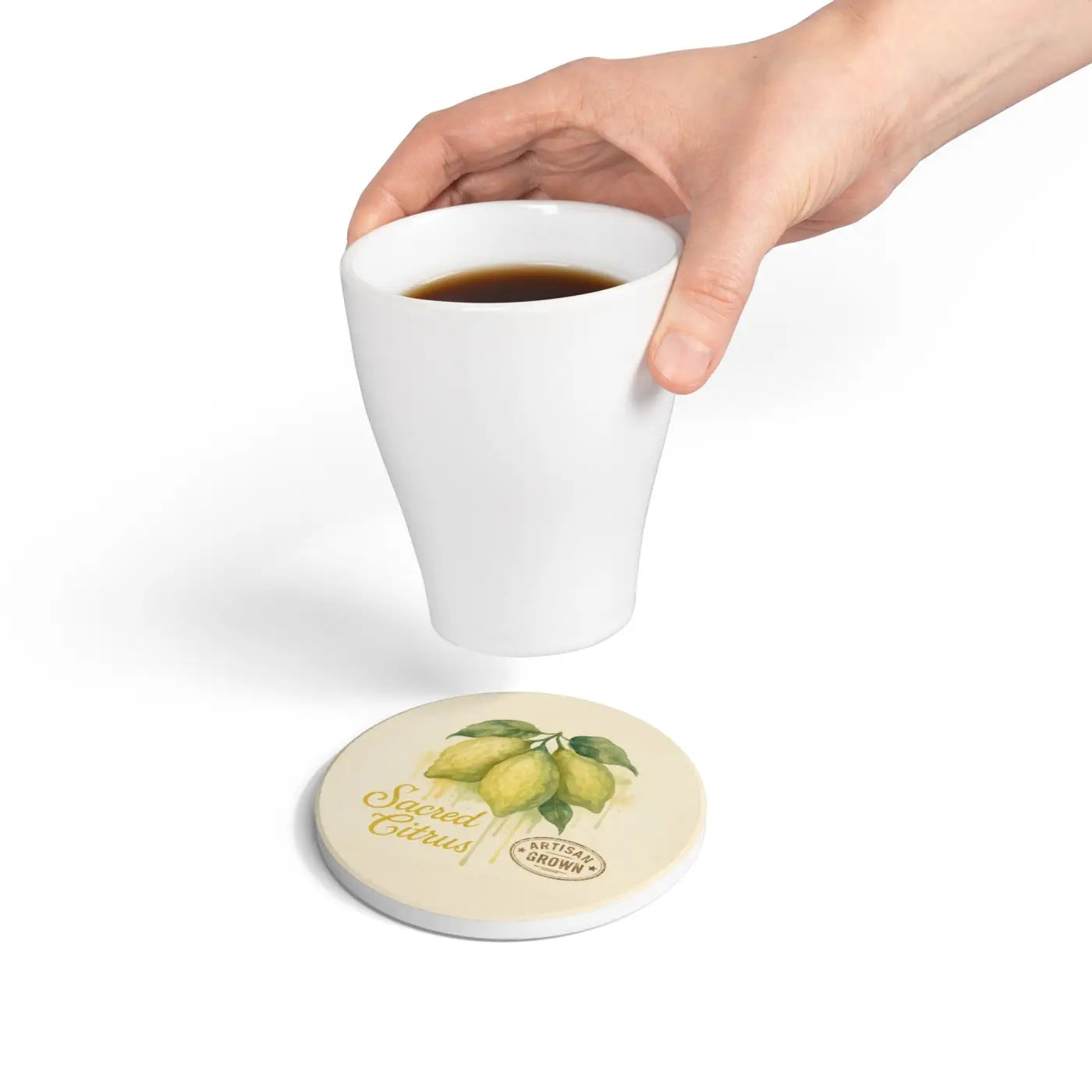 Premium Ceramic Coaster Set - Chic Home Decor Protection - DipaliZ