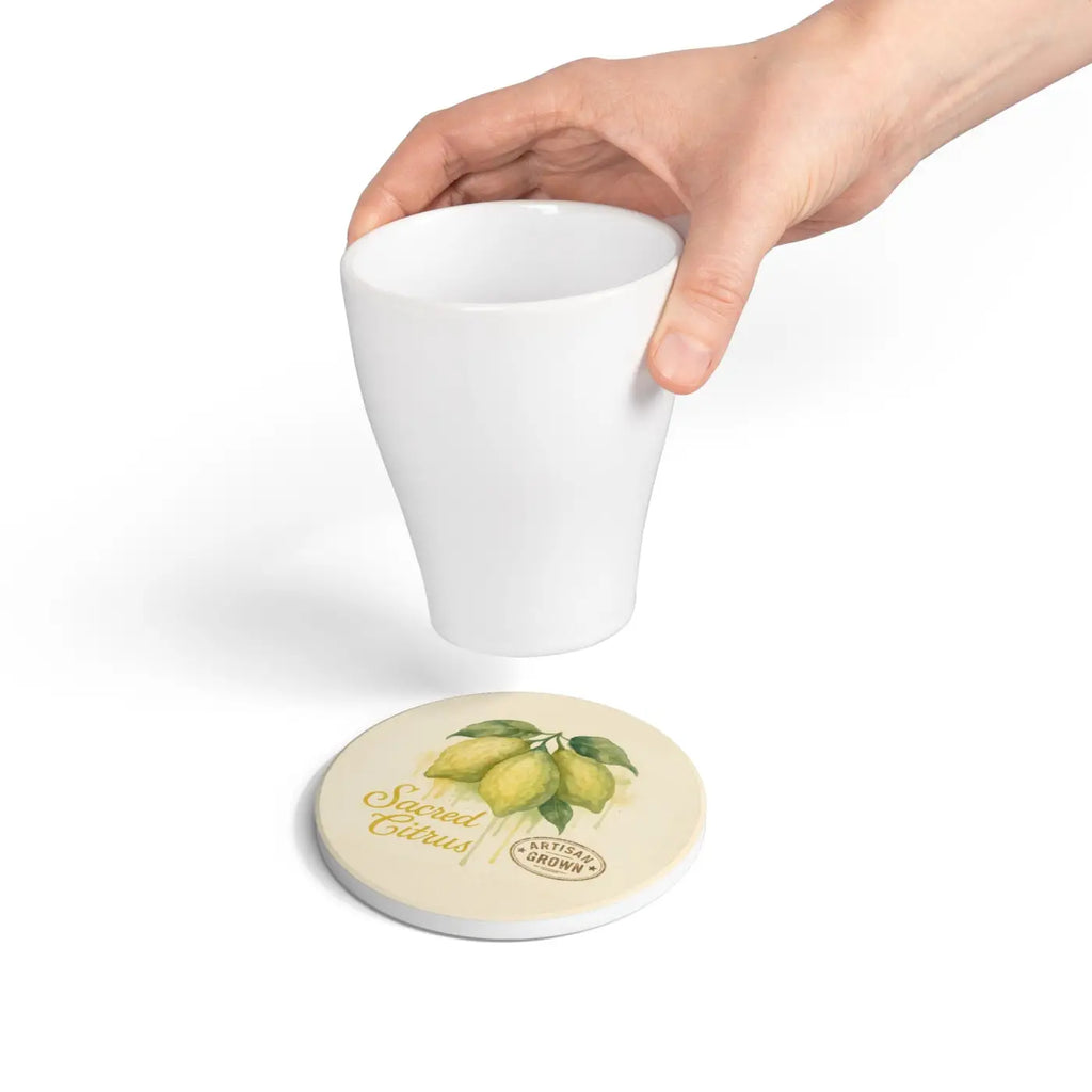 Premium Ceramic Coaster Set - Chic Home Decor Protection - DipaliZ