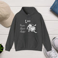 Leo Zodiac Sign Hoodie - Unisex Heavy Blend Sweatshirt - DipaliZ