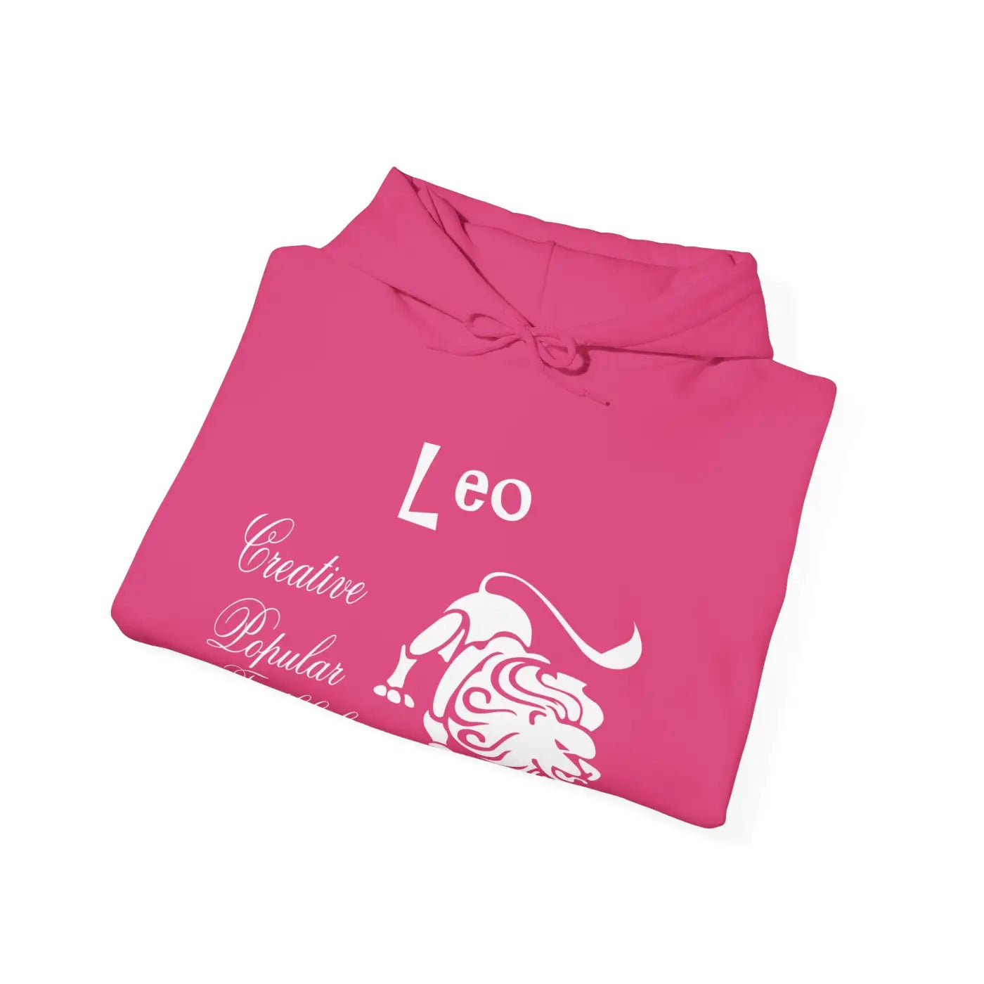Leo Zodiac Sign Hoodie - Unisex Heavy Blend Sweatshirt - DipaliZ