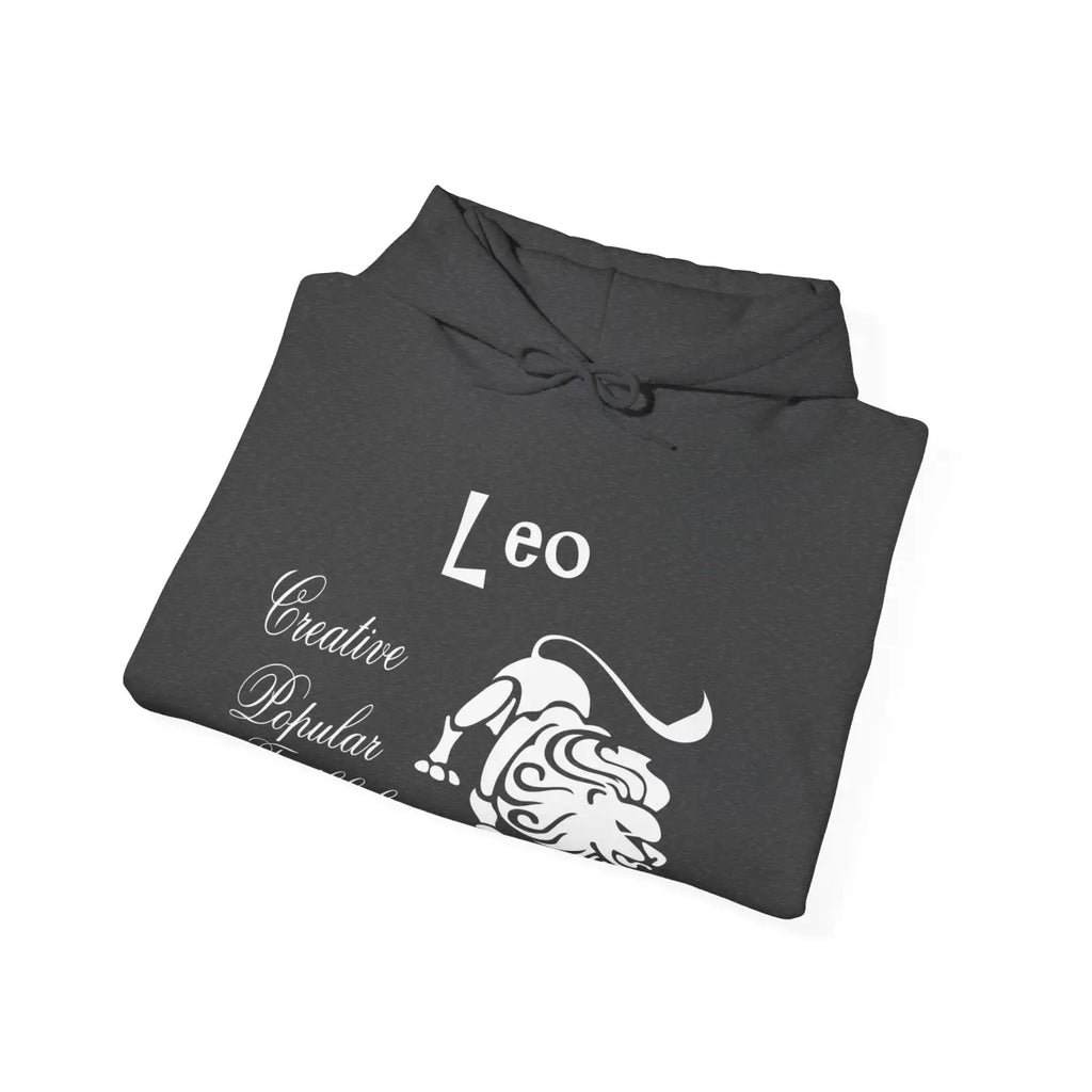 Leo Zodiac Sign Hoodie - Unisex Heavy Blend Sweatshirt - DipaliZ