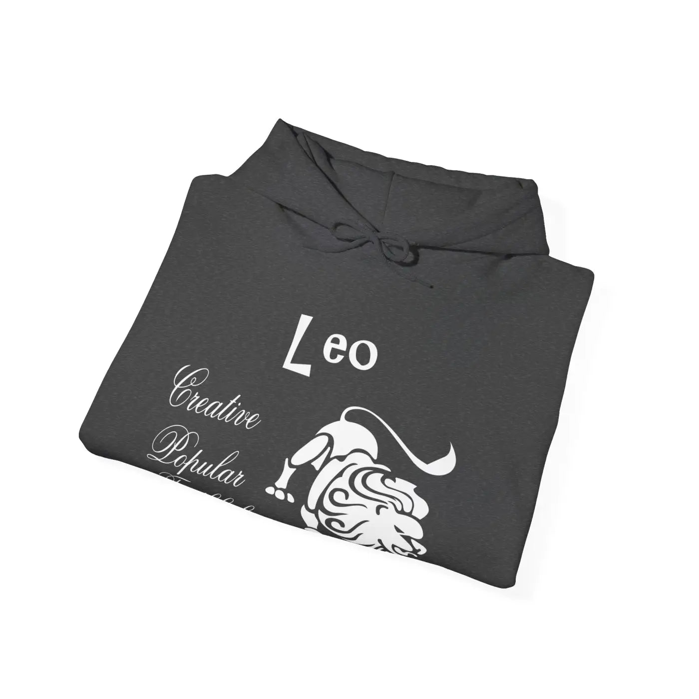 Leo Zodiac Sign Hoodie - Unisex Heavy Blend Sweatshirt - DipaliZ