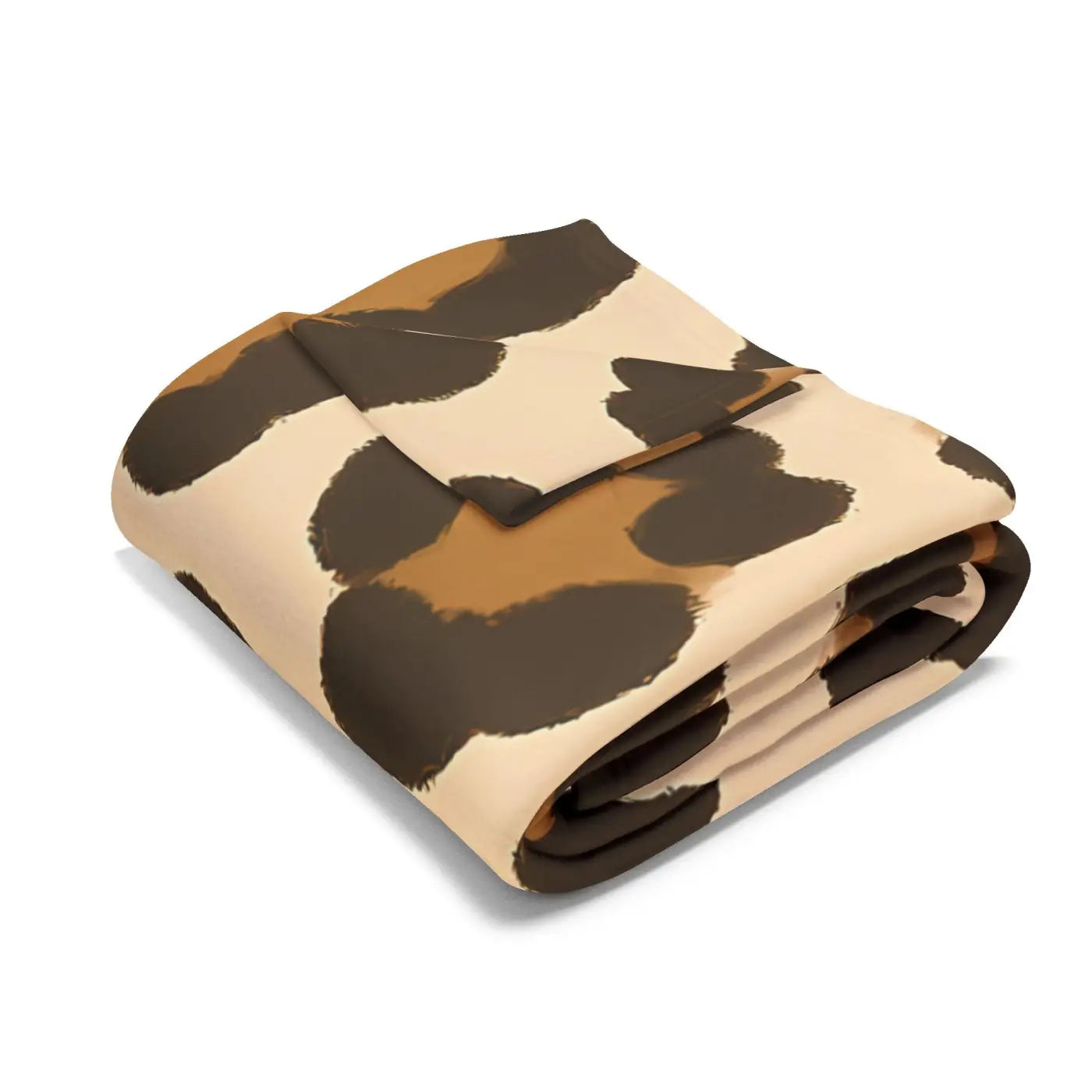 Cozy Throw Fleece Blanket - Leopard Animal Print Decor - DipaliZ