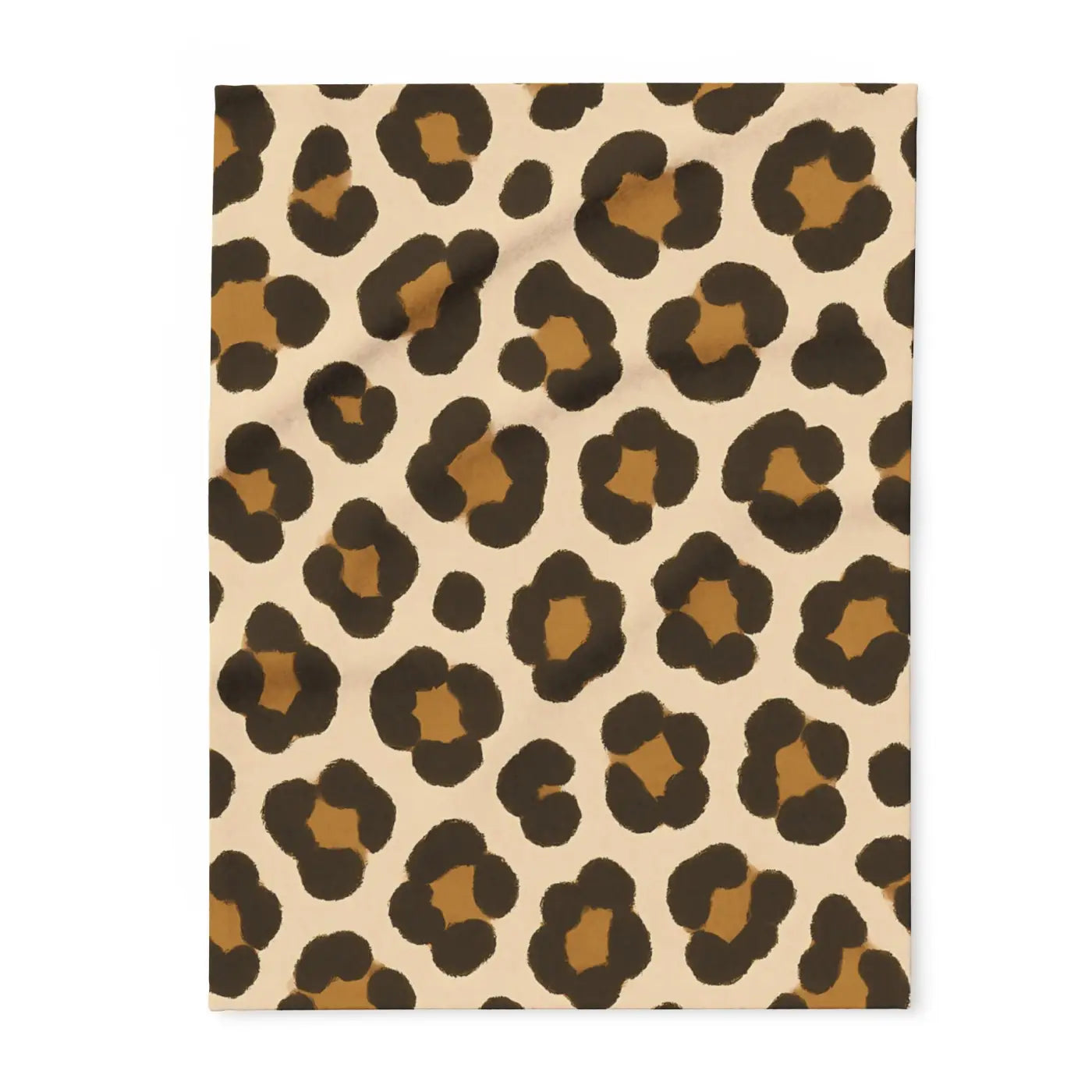 Cozy Throw Fleece Blanket - Leopard Animal Print Decor - DipaliZ