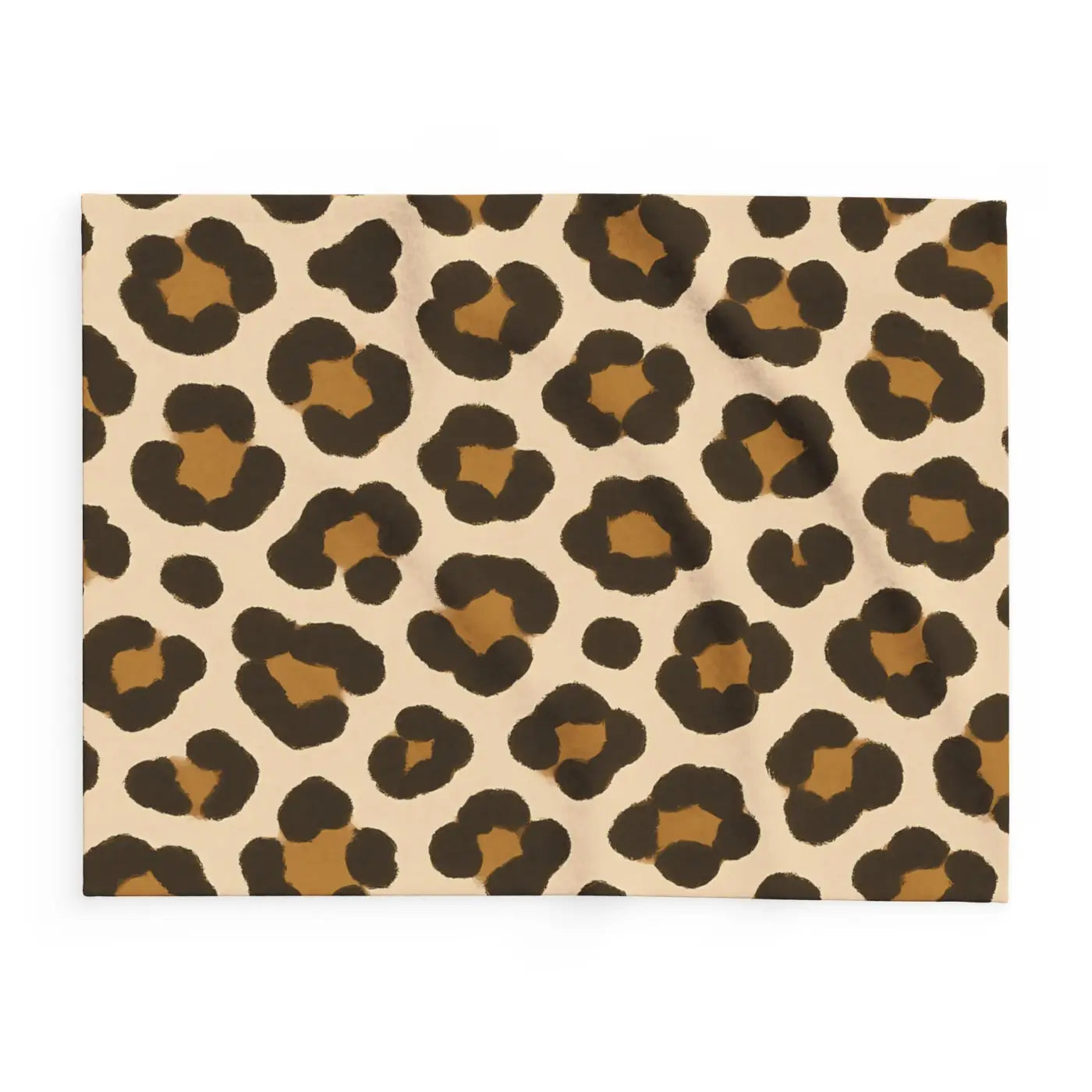 Cozy Throw Fleece Blanket - Leopard Animal Print Decor - DipaliZ