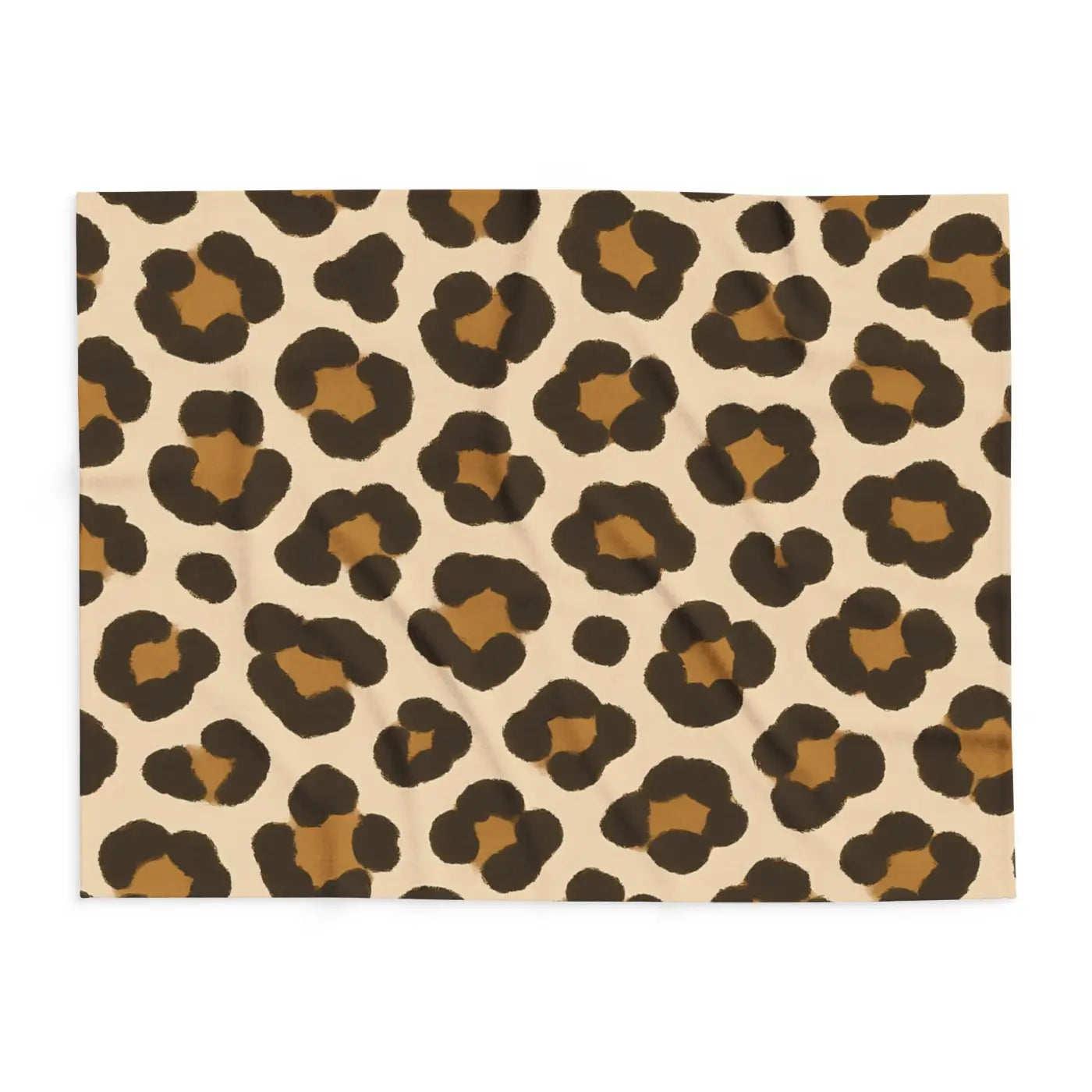 Cozy Throw Fleece Blanket - Leopard Animal Print Decor - DipaliZ