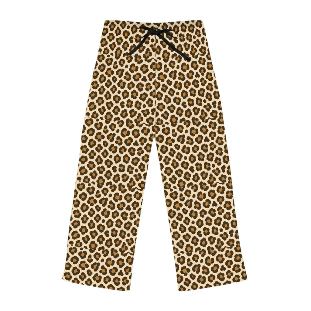 Leopard Print Pajama Pants - Cozy Loungewear - DipaliZ