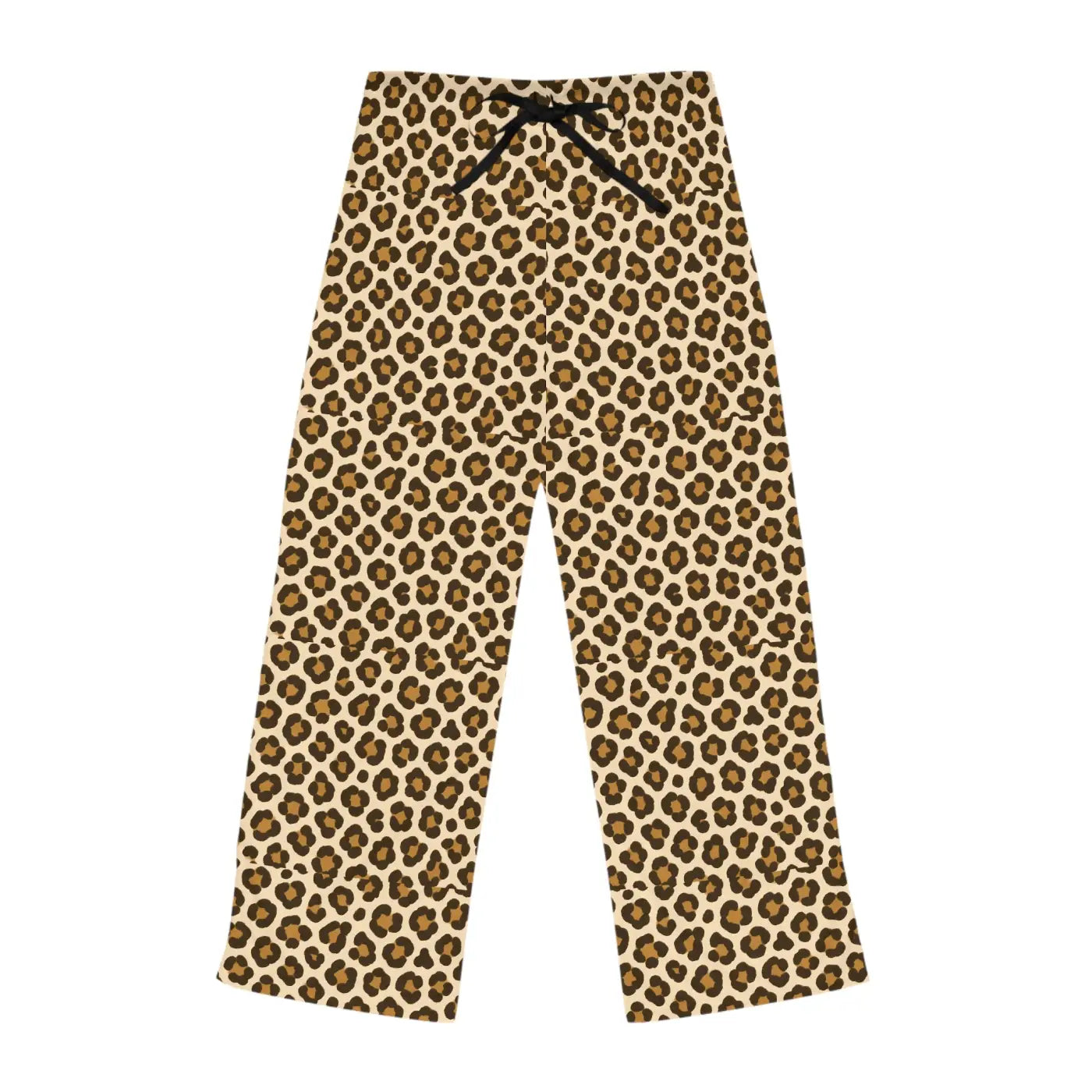 Leopard Print Pajama Pants - Cozy Loungewear - DipaliZ