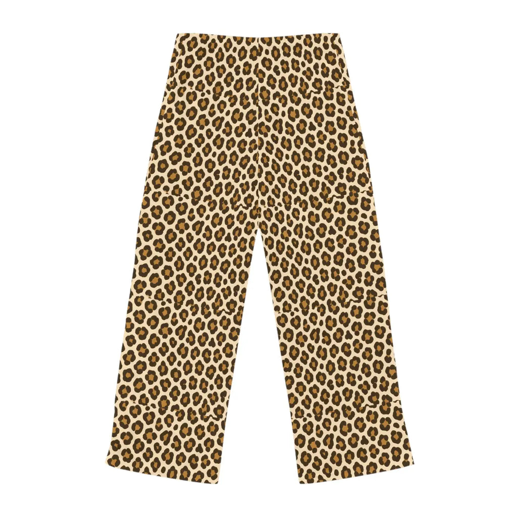 Leopard Print Pajama Pants - Cozy Loungewear - DipaliZ