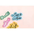 Less is More Iron-on Patches