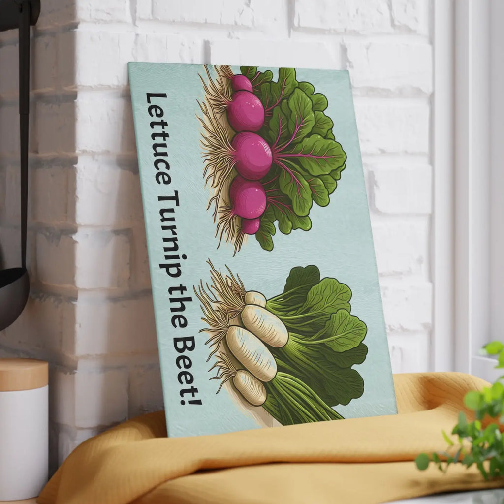 Beet Glass Cutting Board - Vibrant Kitchen Essential - DipaliZ