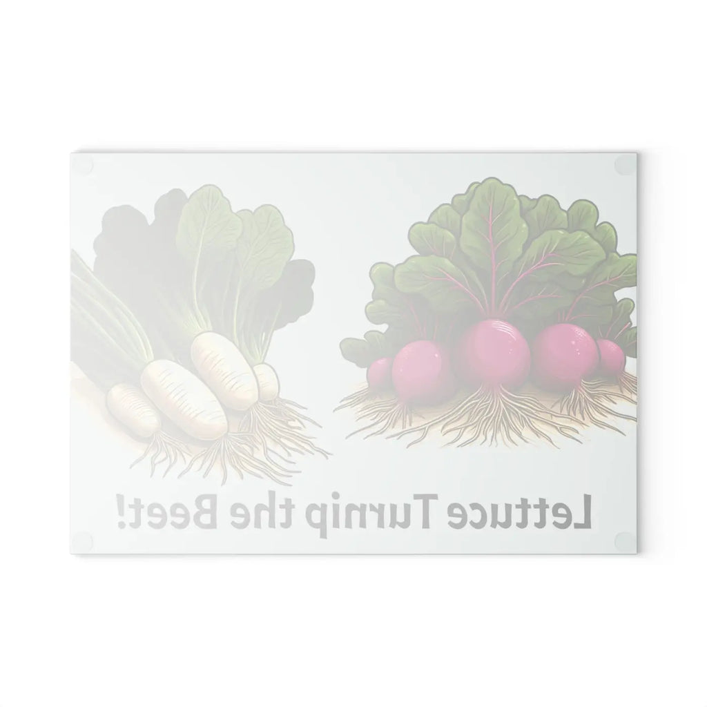 Beet Glass Cutting Board - Vibrant Kitchen Essential - DipaliZ