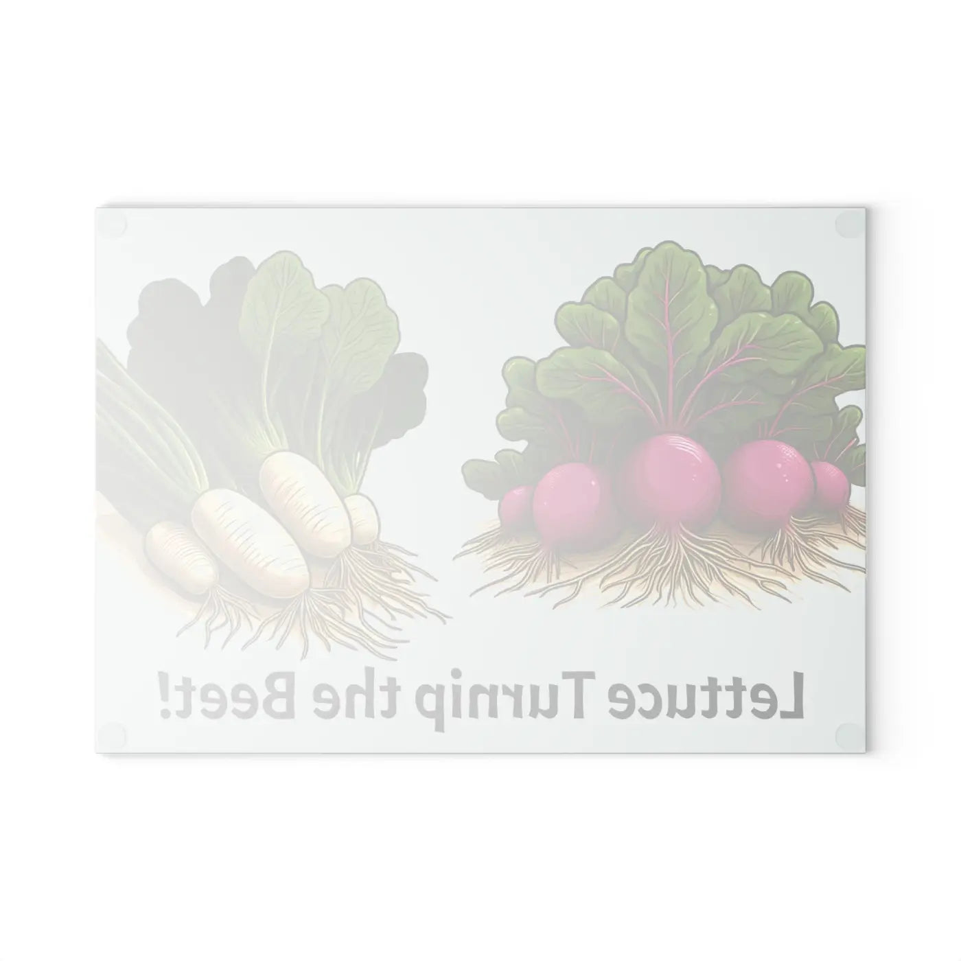 Beet Glass Cutting Board - Vibrant Kitchen Essential - DipaliZ