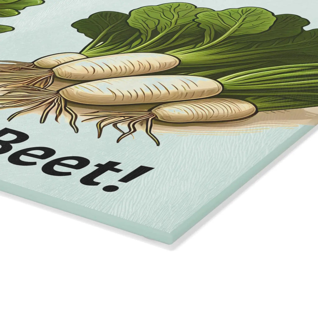 Beet Glass Cutting Board - Vibrant Kitchen Essential - DipaliZ