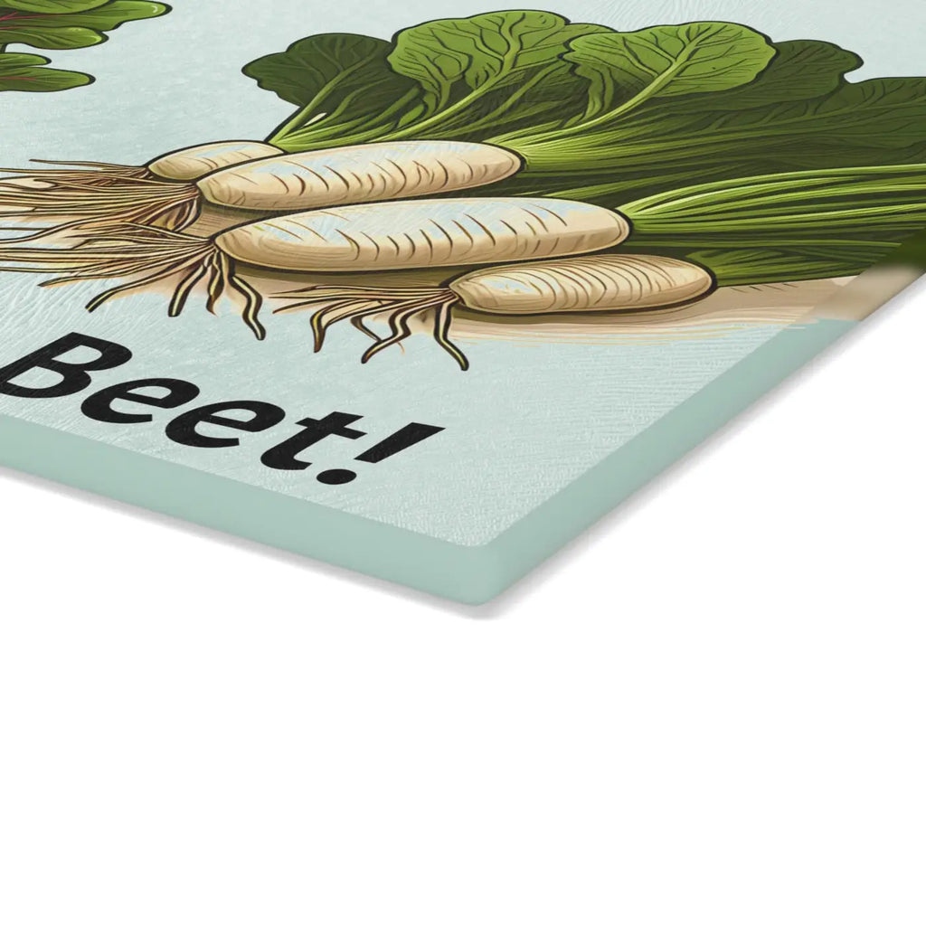 Beet Glass Cutting Board - Vibrant Kitchen Essential - DipaliZ