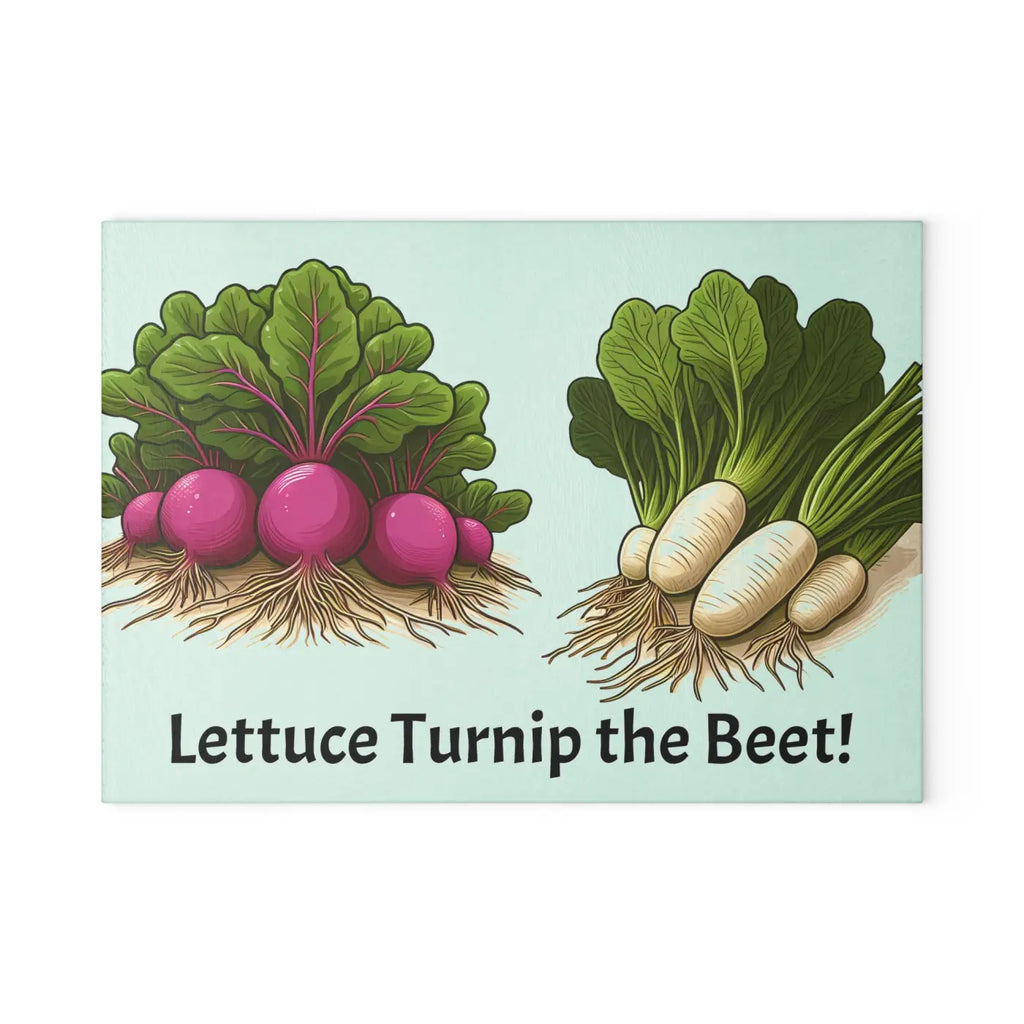 Beet Glass Cutting Board - Vibrant Kitchen Essential - DipaliZ