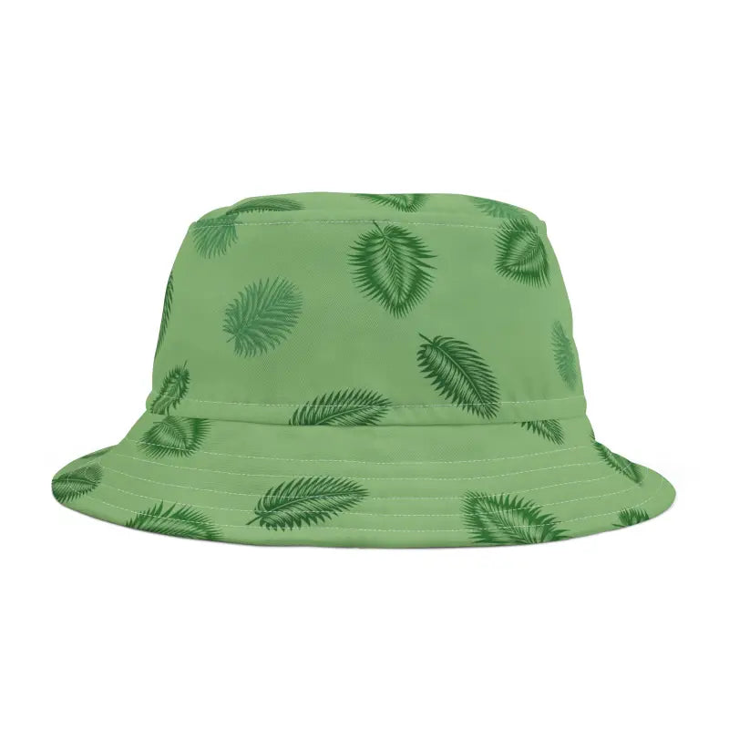 Tropical Palm Leaves Bucket Hat - Polyester - DipaliZ