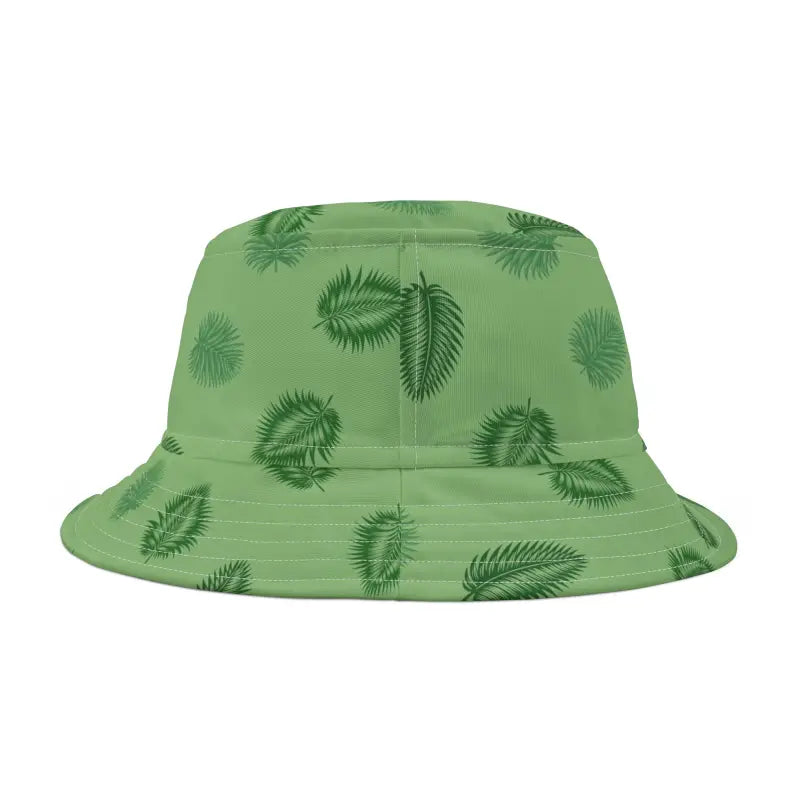 Tropical Palm Leaves Bucket Hat - Polyester - DipaliZ