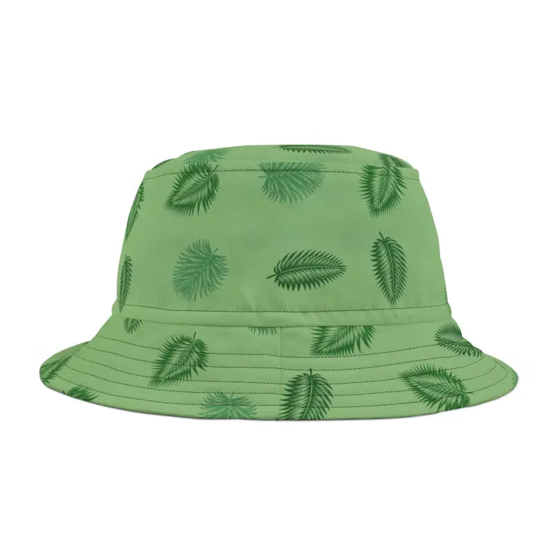 Tropical Palm Leaves Bucket Hat - Polyester - DipaliZ