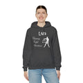 Libra Zodiac Hooded Sweatshirt - Cloudlike Cosmic Comfort - DipaliZ
