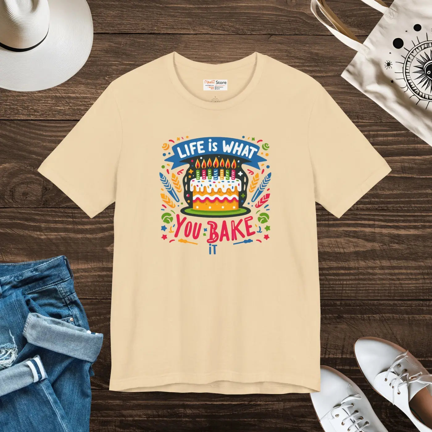 Birthday Bash Tee - Kitchen Lovers Gift Celebration Outfit - DipaliZ